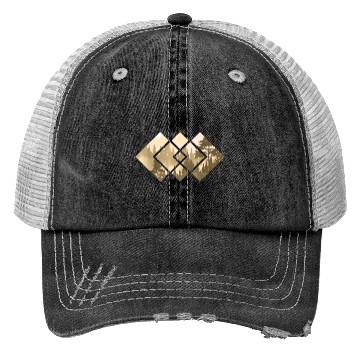 Discover Forest Nature square Minimalism Trucker Hats