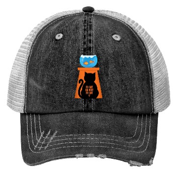 Discover Cat And Fish Funny Trucker Hats
