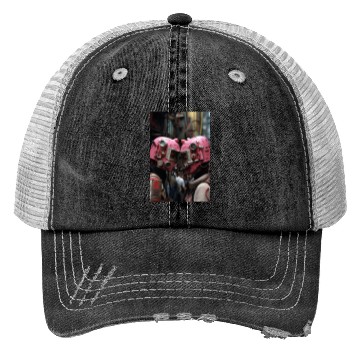 Discover Futuristic Love - Cyberpunk Trucker Hats