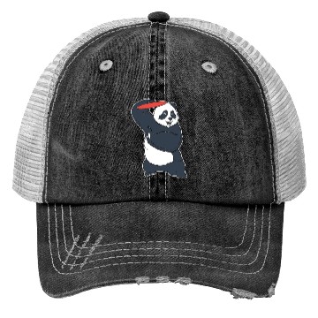 Discover Panda Frisbee Nature Person Gift Trucker Hats