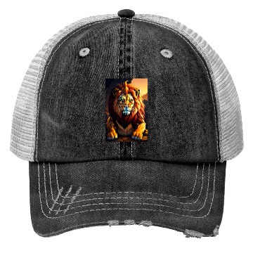Discover the lion king Trucker Hats
