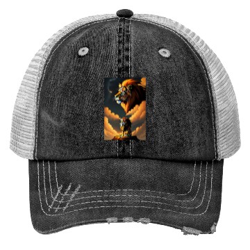 Discover the lion king Trucker Hats