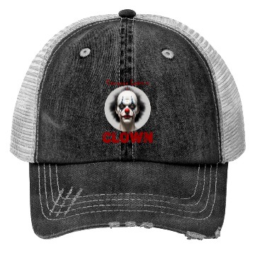 Discover Scary Halloween Clown Trucker Hats