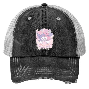 Discover Funny Bunny and Kitty kissing Trucker Hats