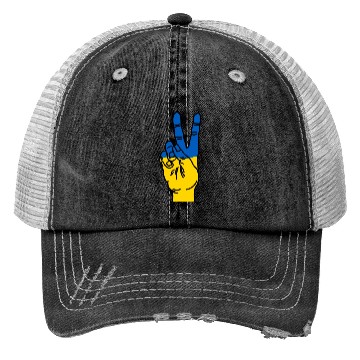 Discover Peace for Ukraine Trucker Hats