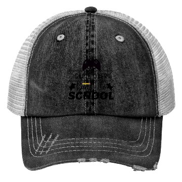 Discover Game over back to school Trucker Hats