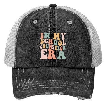 Discover Retro In My School Counselor Era Back To School Trucker Hats