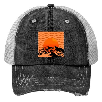 Discover Denali Mountain Trucker Hats