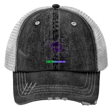 Discover Ai Will Replace Us Trucker Hats
