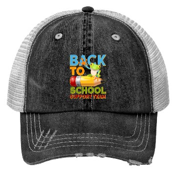 Discover Back To School Support Team Trucker Hats