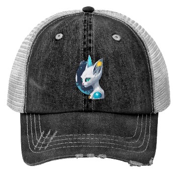 Discover Alien kitten Trucker Hats