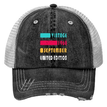 Discover september 1968 Anniversary september 1968 septembe Trucker Hats