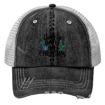Discover Holly Jolly Christmas Trucker Hats