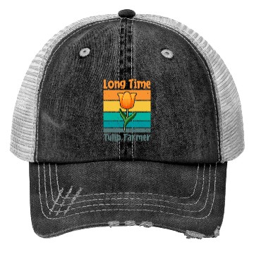 Discover Tulip Gardening Farmer Trucker Hats