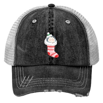 Discover Holly Jolly Hedgehog Trucker Hats