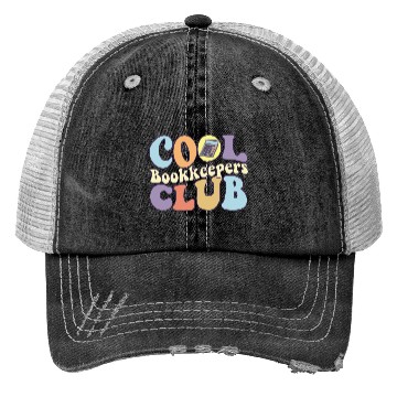 Discover Cool Bookkeeper Club CPA Certified Public Trucker Hats