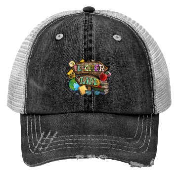 Discover Teacher Life Trucker Hats