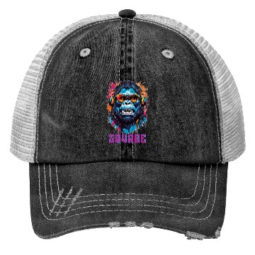 Discover Savage Gorilla Trucker Hats