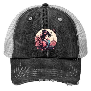 Discover Geisha of Japan Trucker Hats