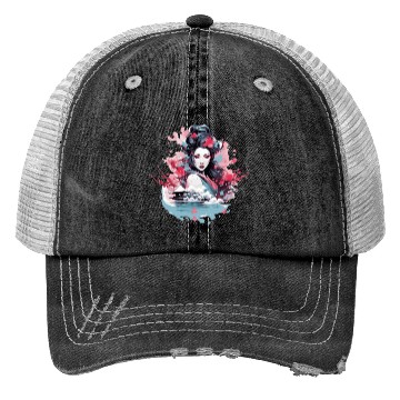 Discover Geisha of Japan Trucker Hats