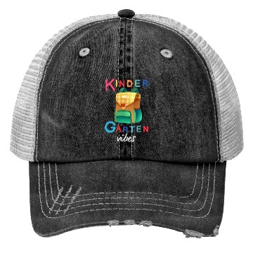 Discover Back To School Kindergarten Vibes Trucker Hats