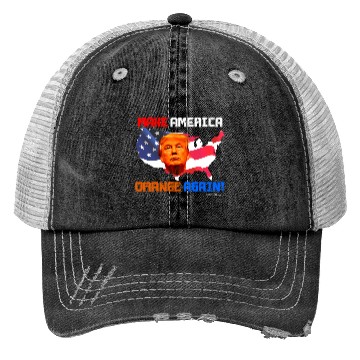 Discover Make America Orange Again! Trucker Hats