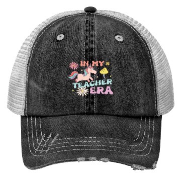 Discover IN MY TEACHER ERA HALLOWEEN Trucker Hats