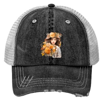 Discover Wild Flowers Trucker Hats Design - Funny gift