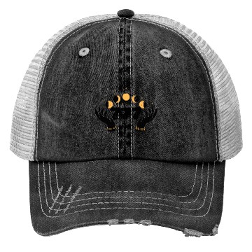 Discover Angel Numbers 777 Moon Cycle Hands Trucker Hats