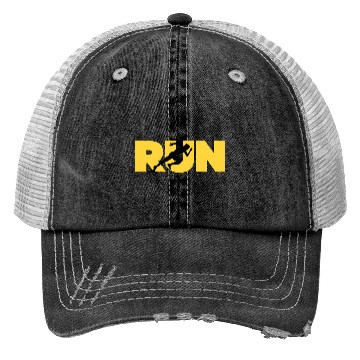 Discover Run running fitness sport lovers gift Trucker Hats