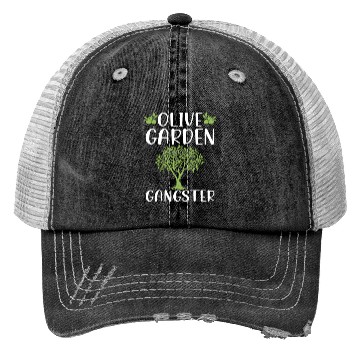 Discover Olive Garden, Gardening, Olive Graphic Trucker Hats