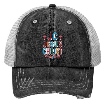 Discover JC Love Jesus Christ Christian Christmas Trucker Hats