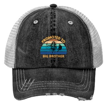 Discover Promoted To Big Brother Trucker Hats