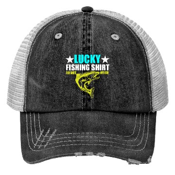 Discover Fishing Trucker Hats design