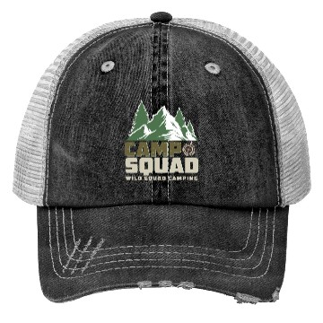 Discover WILD SQUAD CAMPING Trucker Hats
