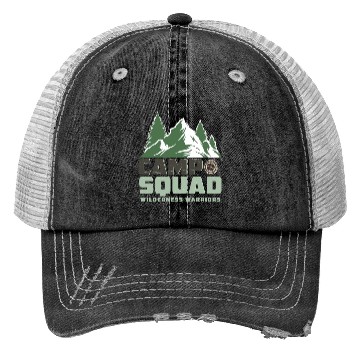 Discover CAMP SQUAD WILDERNESS WARRIORS Trucker Hats