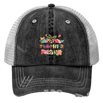 Discover Thanksgiving Teacher Gift, Blessed Teacher Trucker Hats