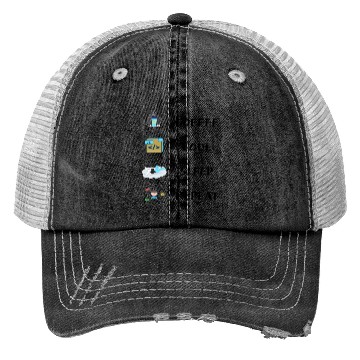 Discover COFFEE CODE SLEEP REPEAT Trucker Hats