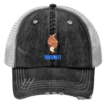 Discover Beast　Workout Trucker Hats
