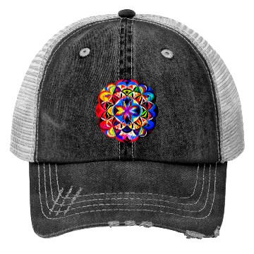 Discover Art mandala Trucker Hats