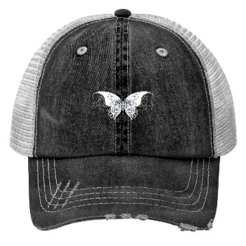 Discover Cyber Sigilism Heart Tattoo Design Trucker Hats