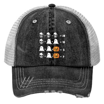 Discover Math Teacher Halloween Trucker Hats