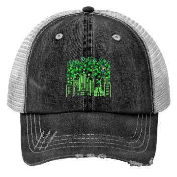 Discover Saint Patrick's Day Boston Massachusetts Trucker Hats