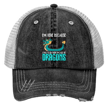 Discover Funny Dragon Boat Racing Paddle Trucker Hats