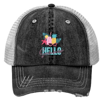 Discover Hello Summer vibes Trucker Hats