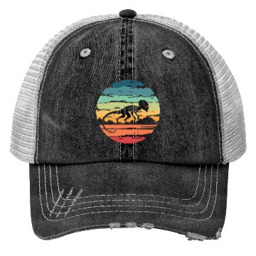 Discover Alien sunset Trucker Hats