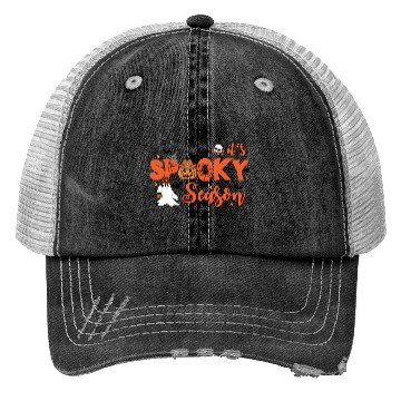 Discover ITS SPOOKY SEASON Trucker Hats