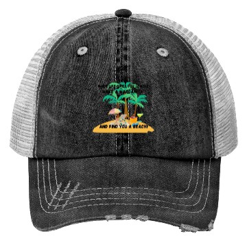 Discover "When life gives you lemons, make a margarita Trucker Hats