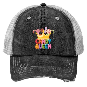Discover Candyqueen Fruit Gum Candy Candy Trucker Hats