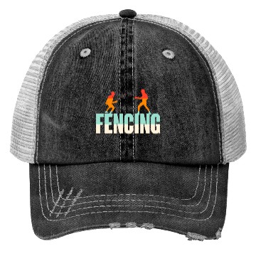 Discover Fencing Trucker Hats